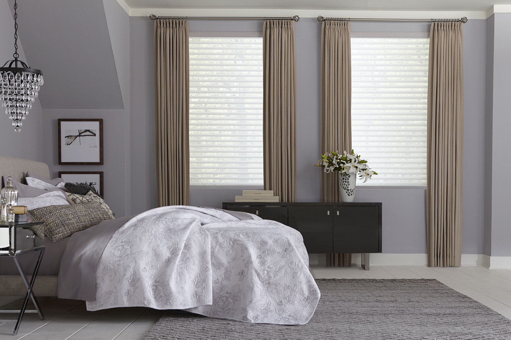 American Blinds: Legacy Classic Pleat Drapery